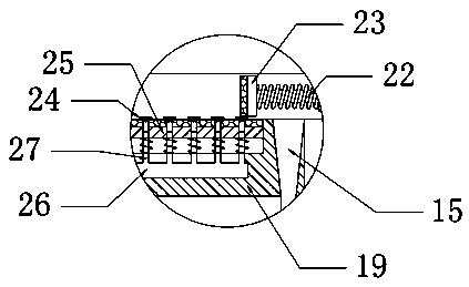 Semiconductor wafer grinding device with cleaning function