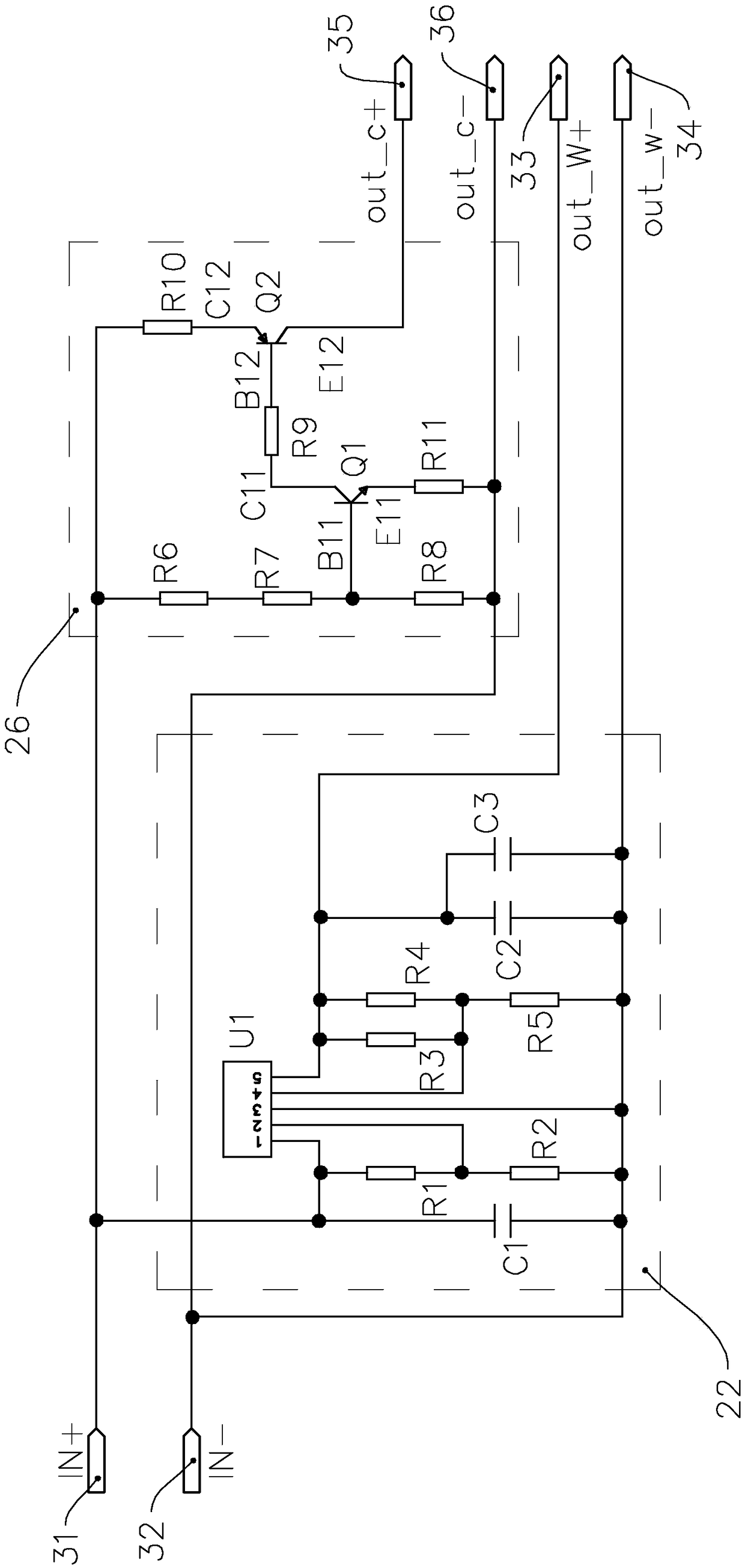 LED dimming circuit, led module, and dimming method of led module