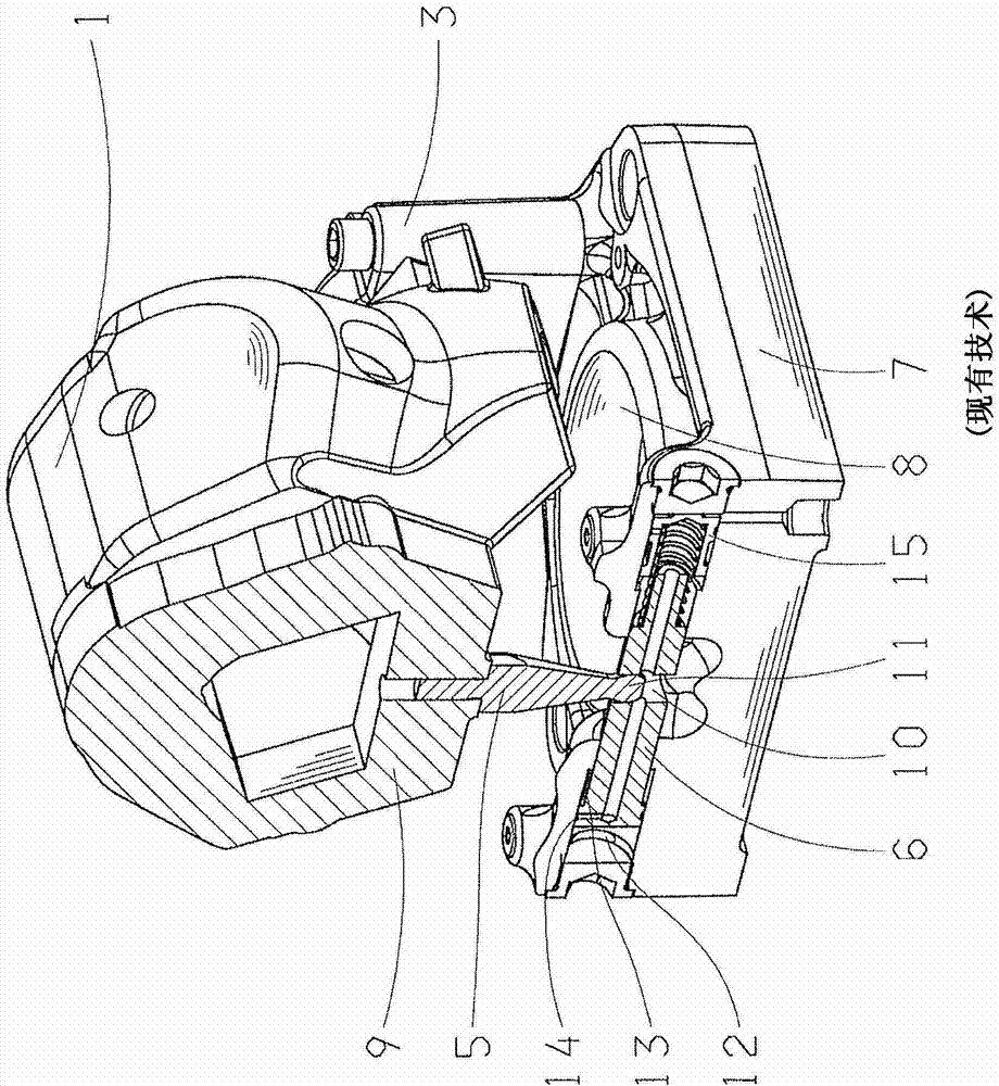 Adjusting device of hydrostatic module