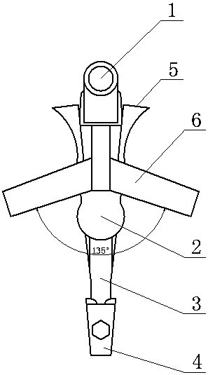 Soil-crushing ditcher for agricultural sowing devices