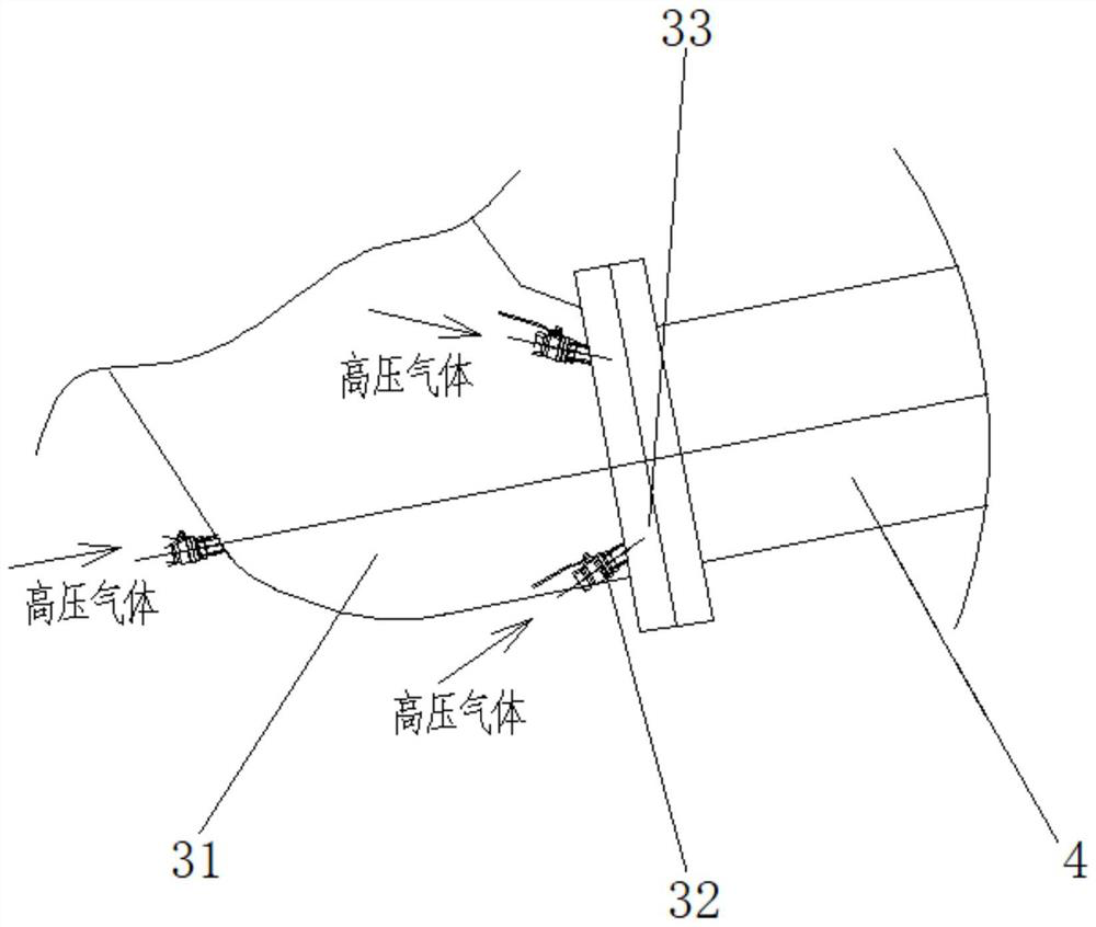 Shield tunneling machine muck conveying device for water-rich stratum