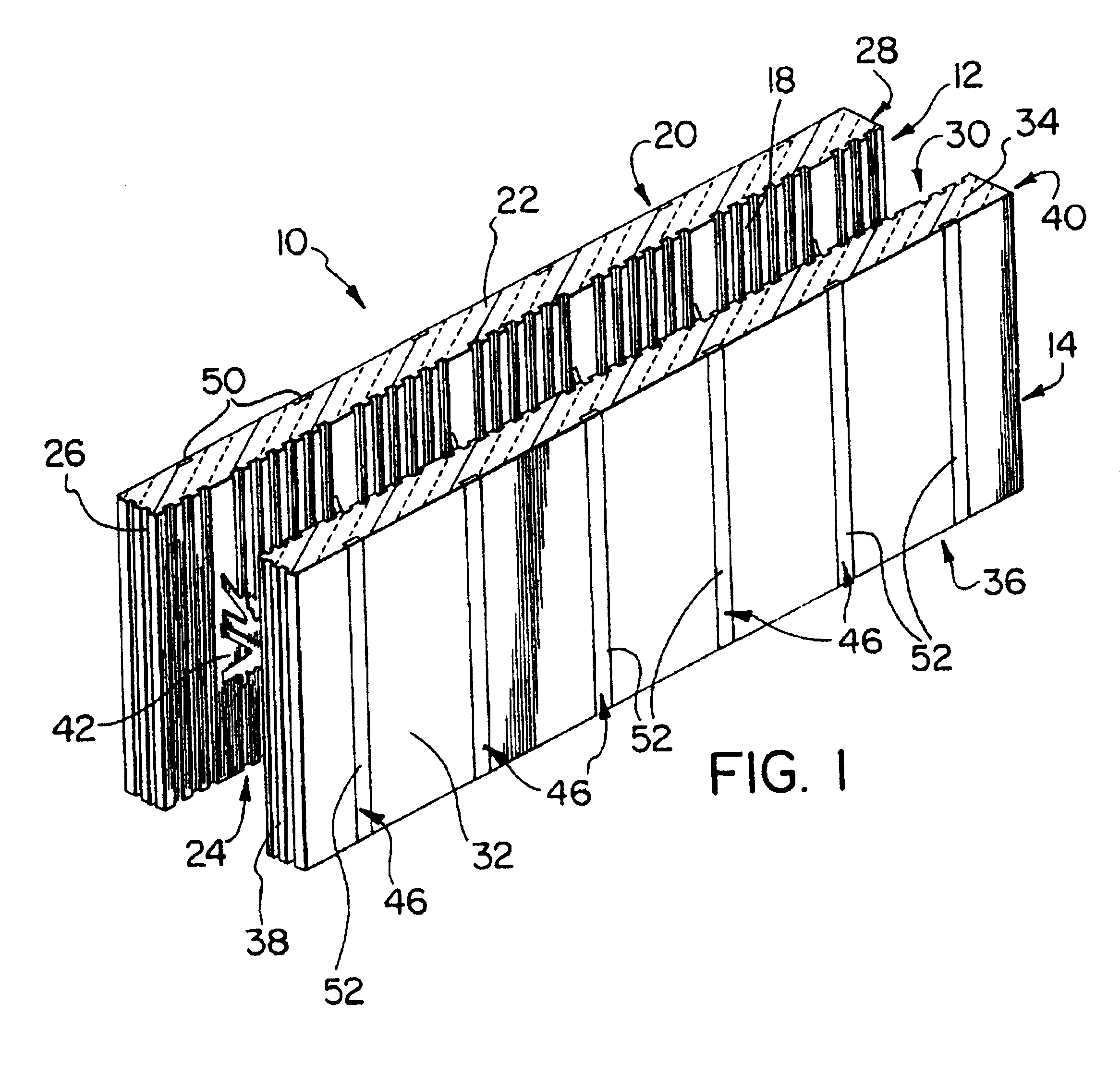 Web member for concrete form walls