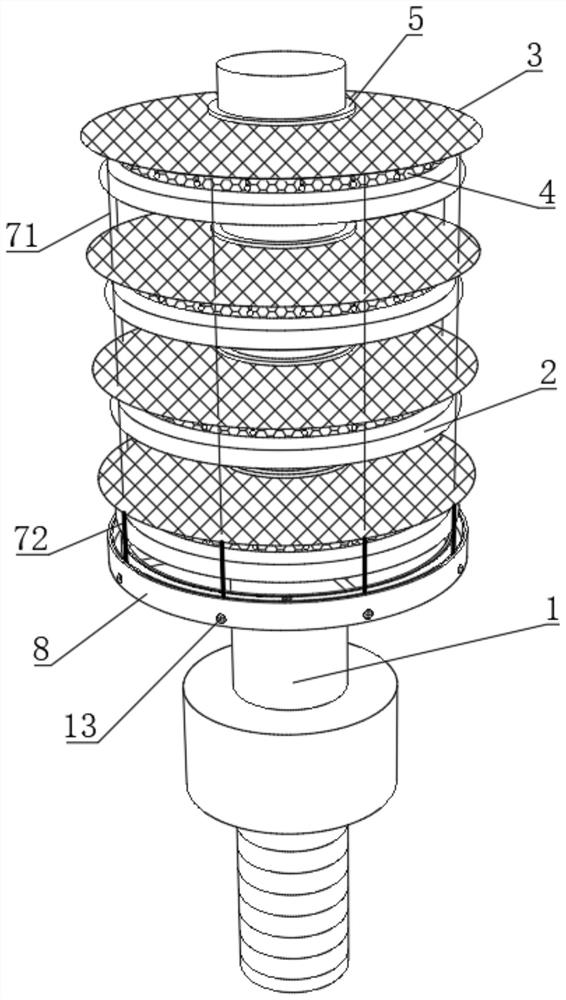 Transformer bushing capable of removing dirt when encountering water