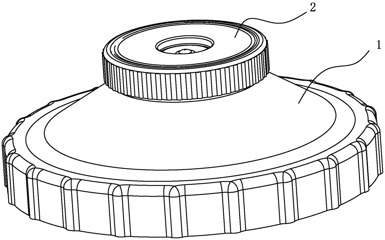 Bottle cap and bottle plug capable of realizing automatic pressure relief