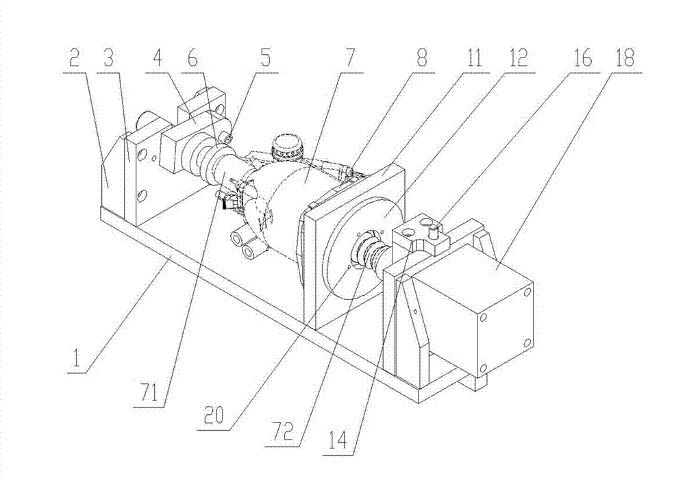 Seal testing device for automobile clutch booster
