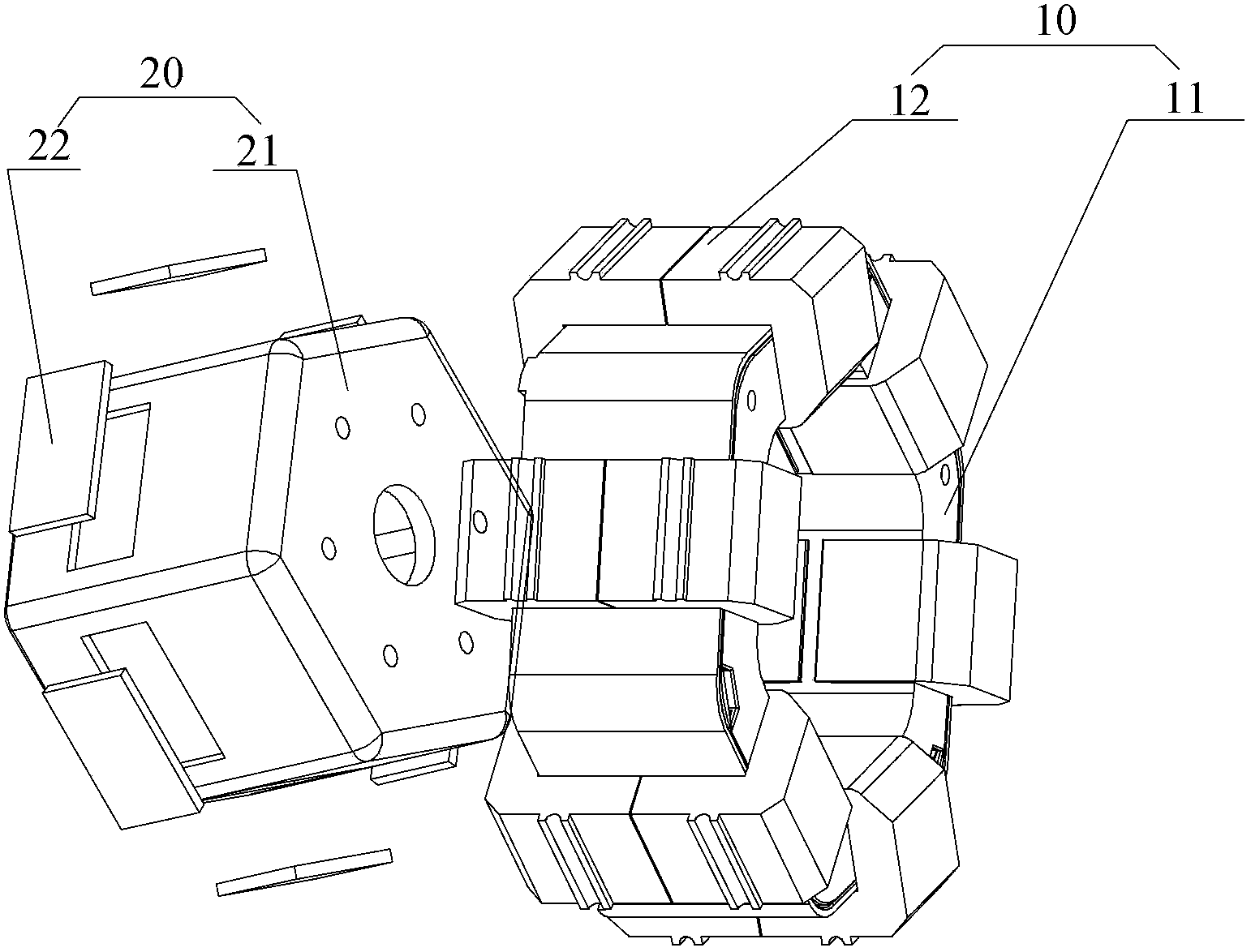 Permanent magnet linear motor and compressor having permanent magnet linear motor