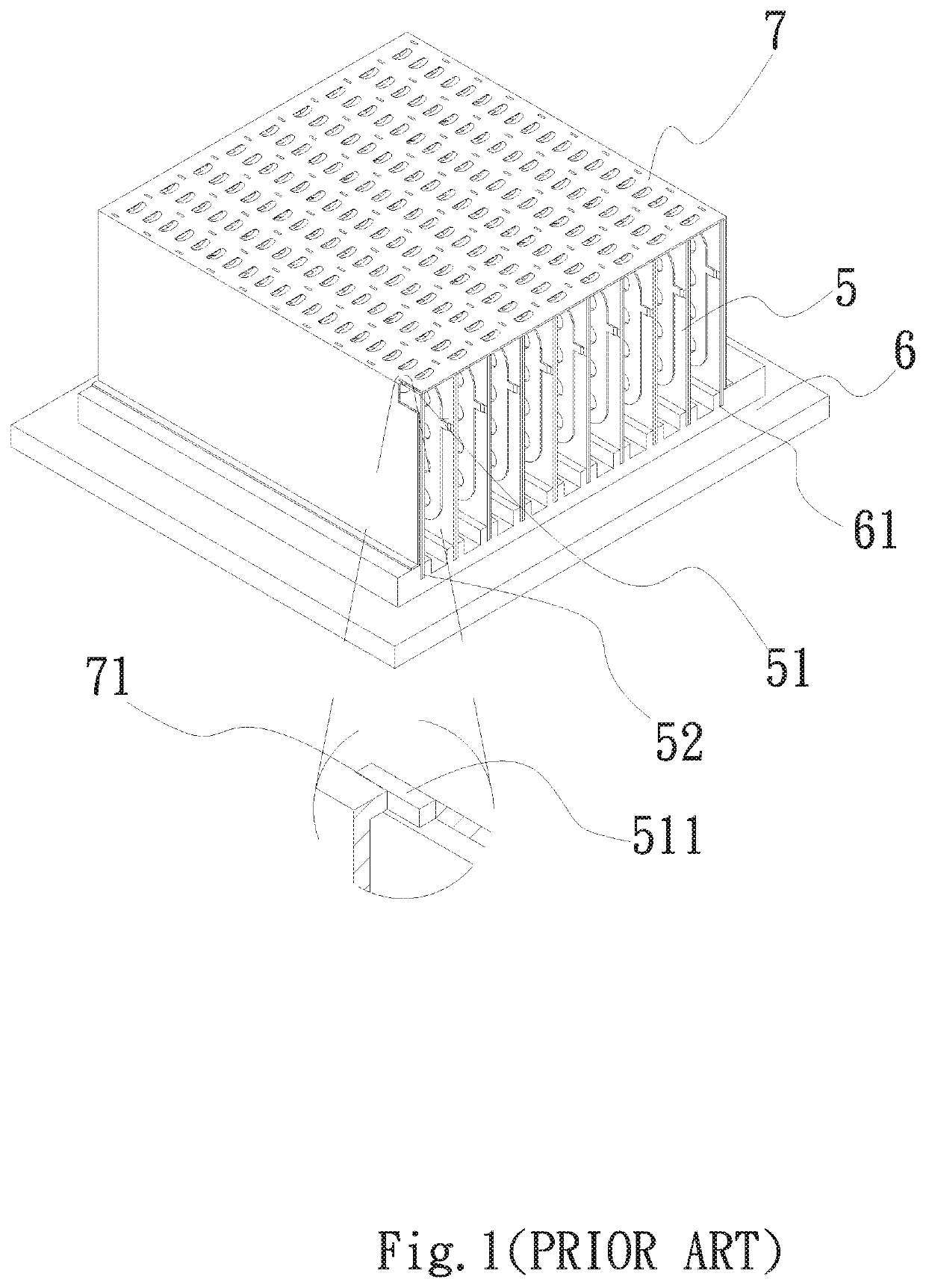 Heat dissipation unit connection structure