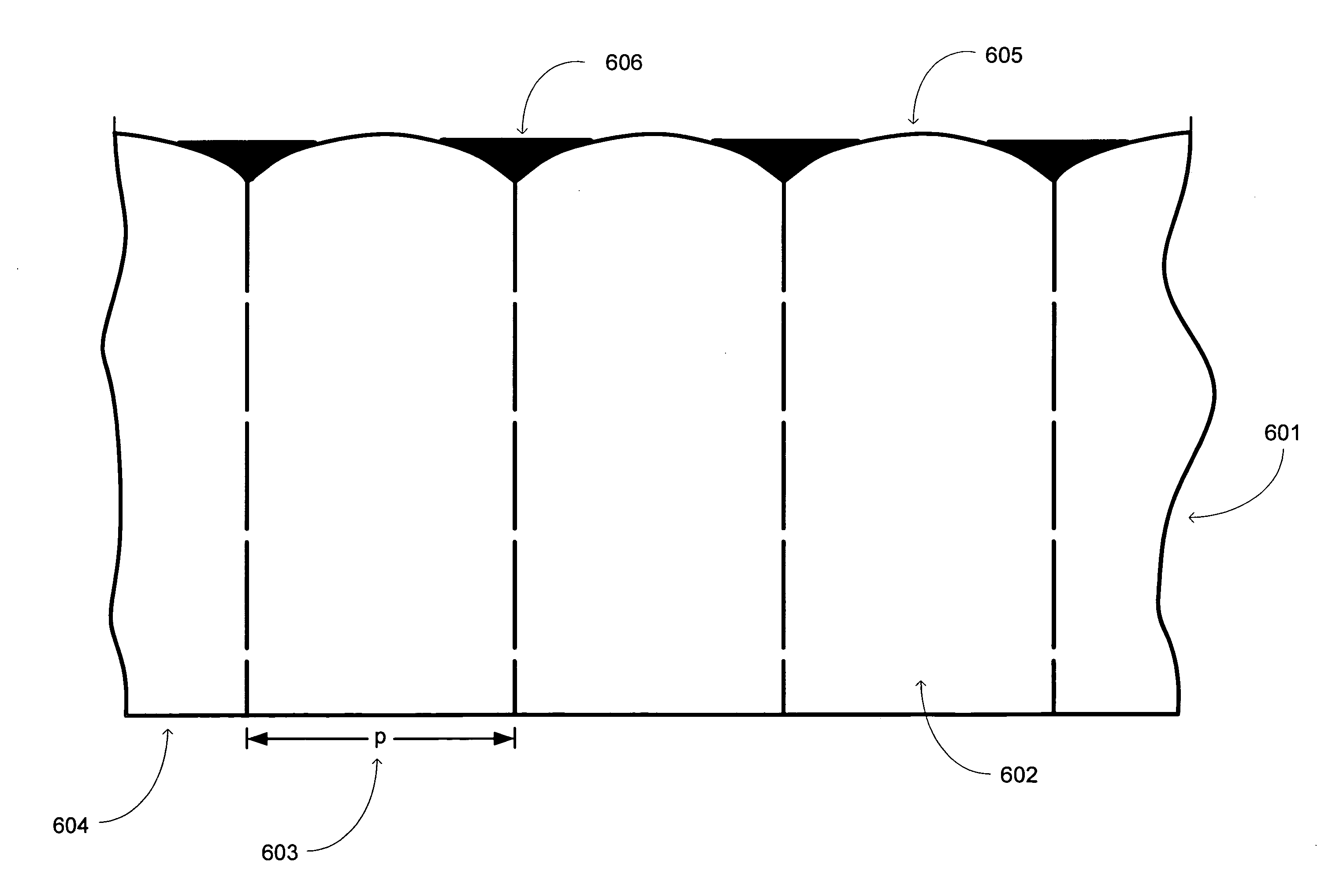 Soft aperture correction for lenticular screens
