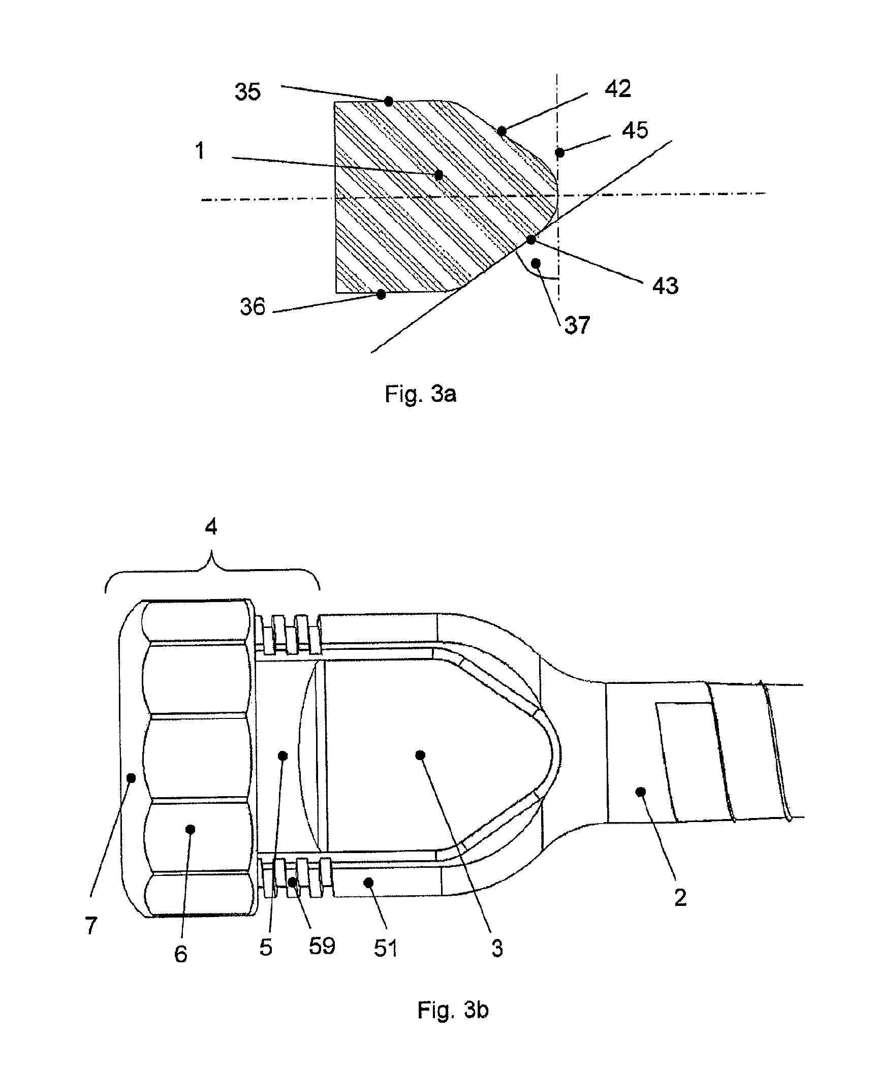 Anchorage arrangement for a connecting rod for the stabilization of the spine