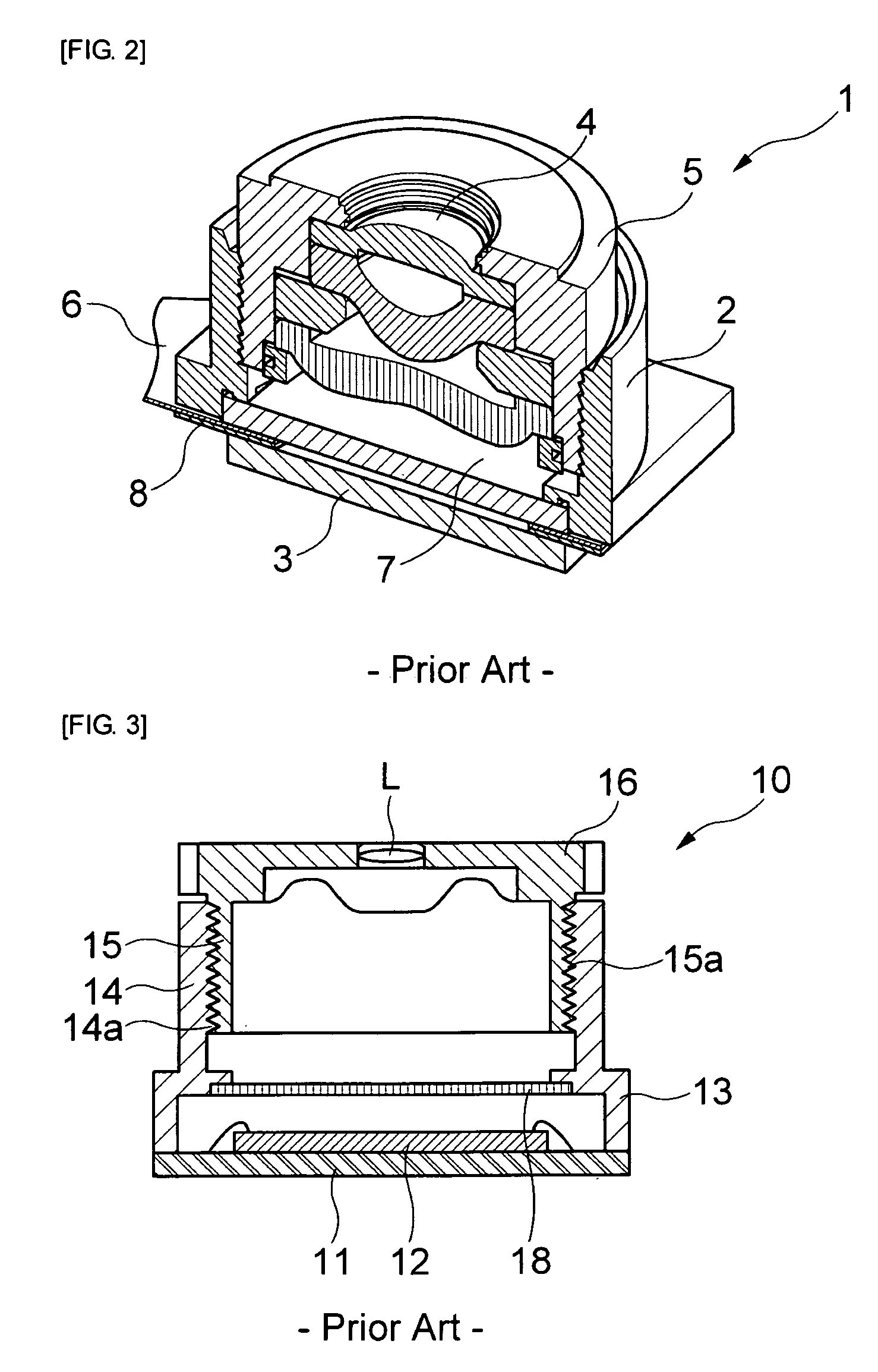 Camera module package and method of manufacturing the same