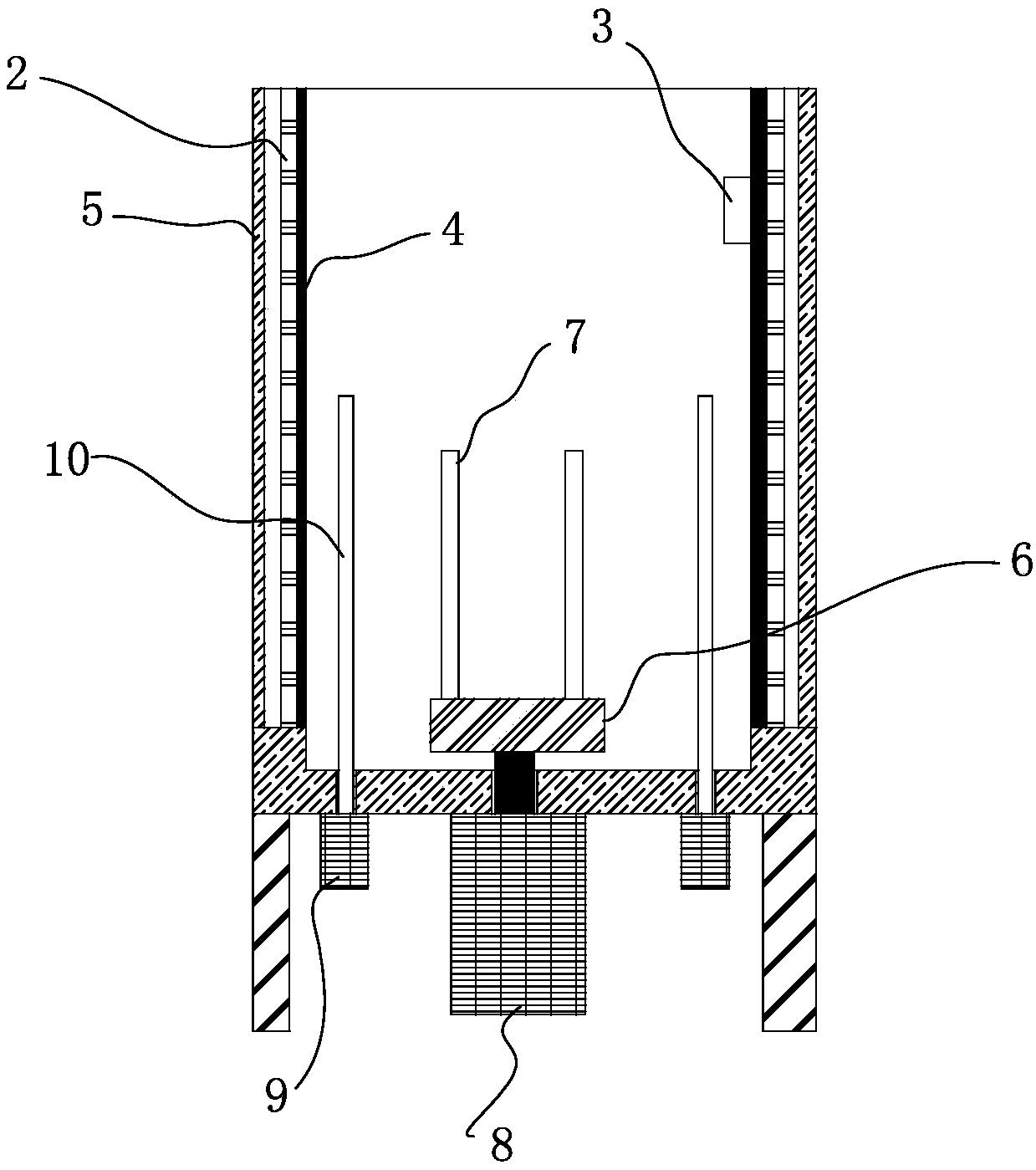 Sleeve-fish processing device with unfreezing function