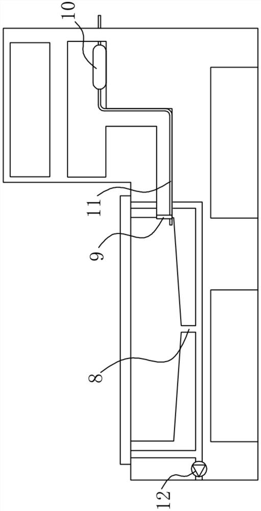 Floating dock for partial repair of ship bottom