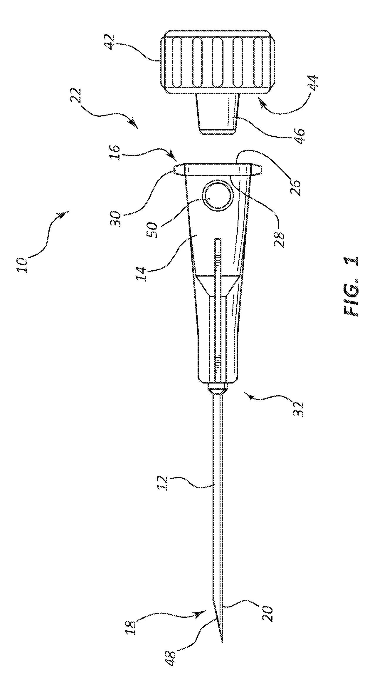 Intravenous catheter with duckbill valve