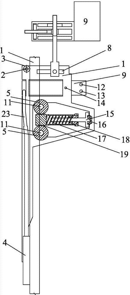 Integrated vertical gas-electric vertical welding special equipment