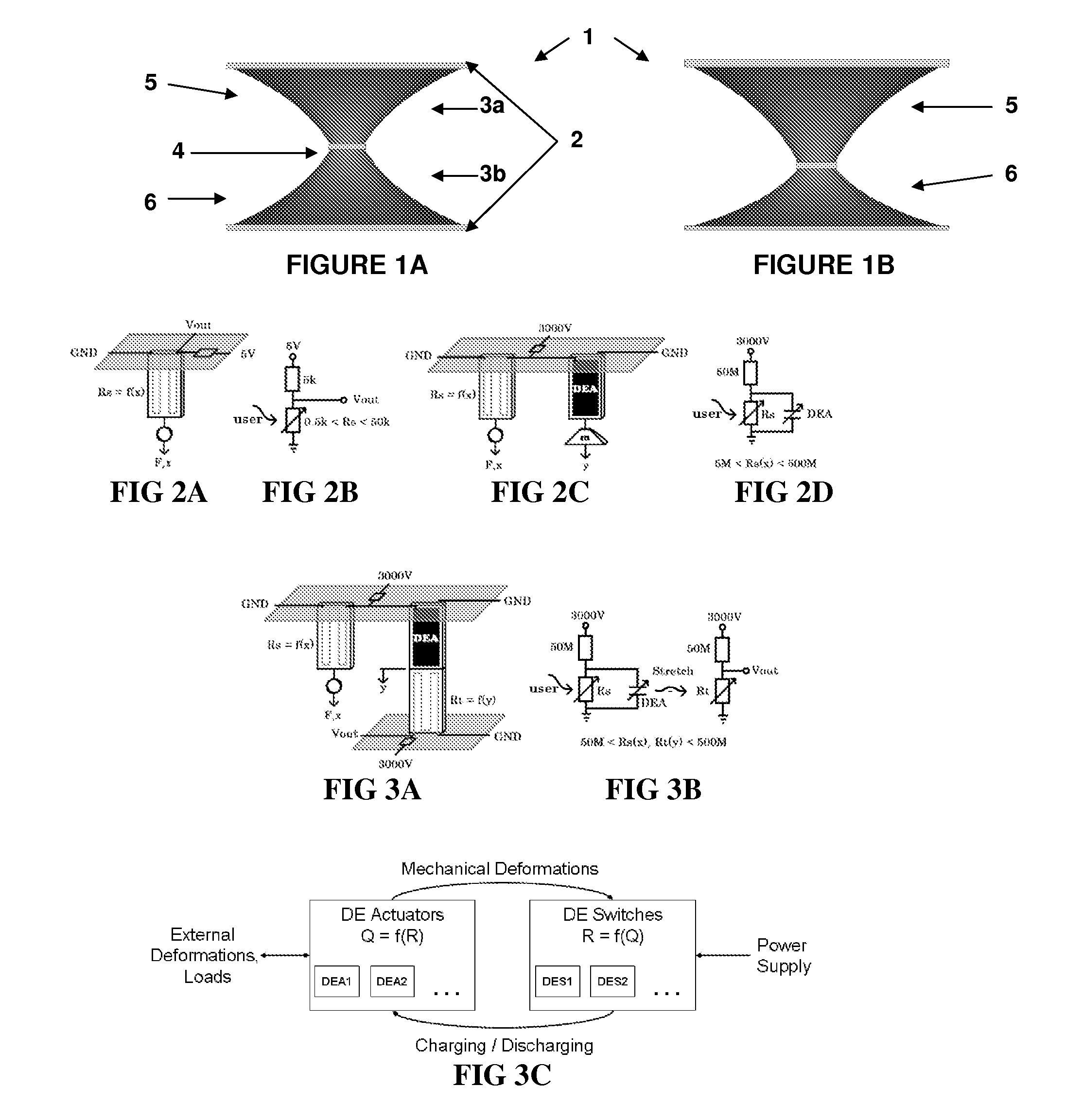 Electrical components and circuits including said components