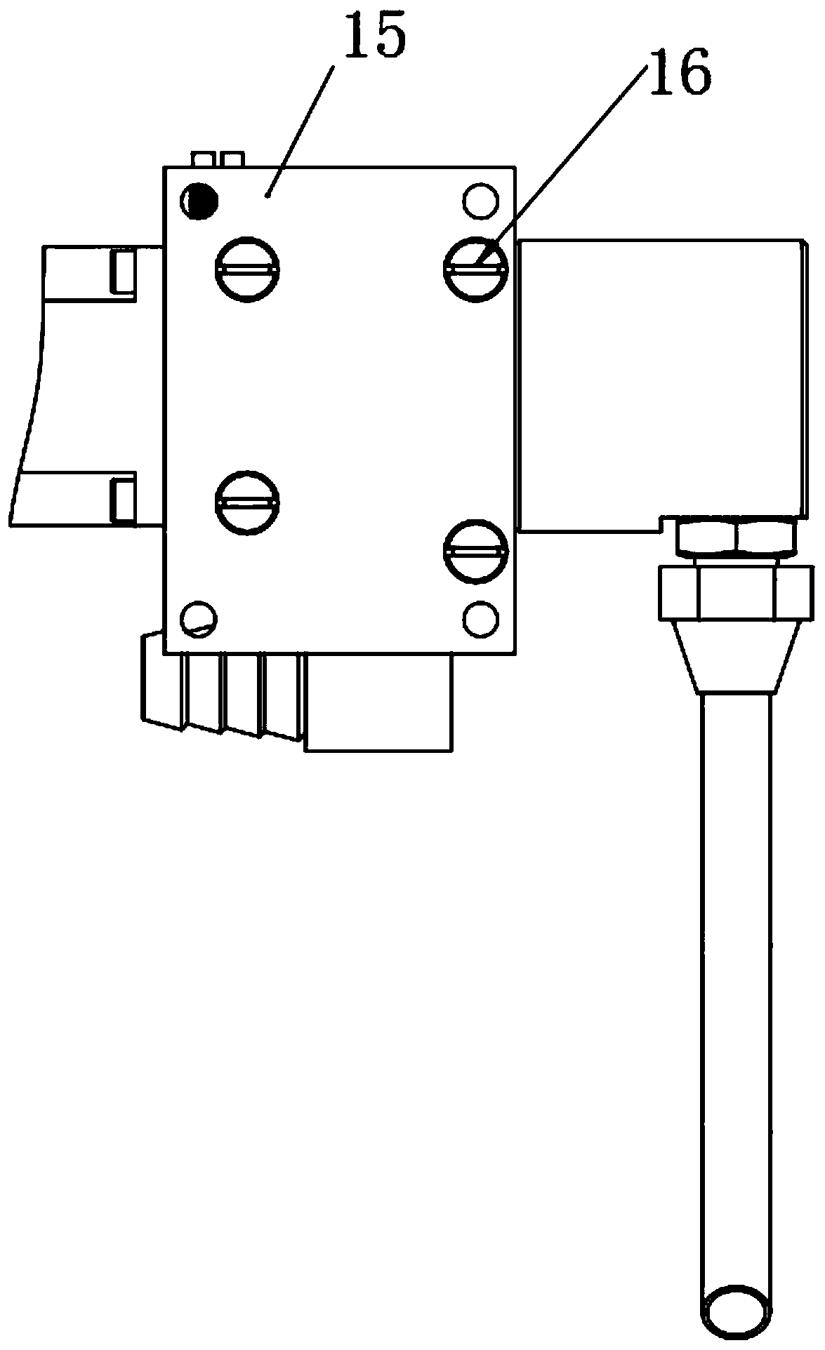 Cooling liquid control device