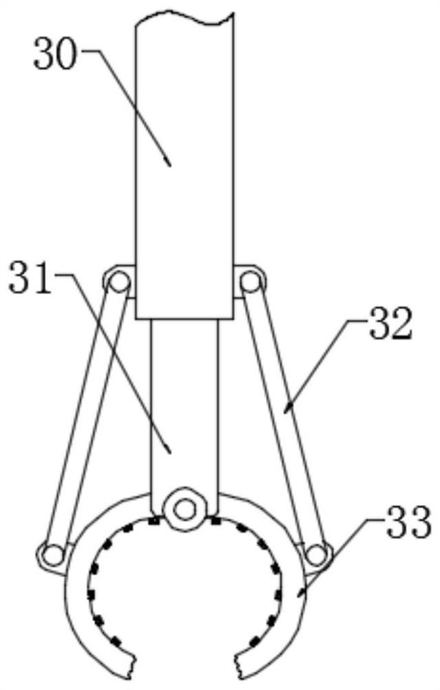 A self-feeding continuous cutting device for steel pipes