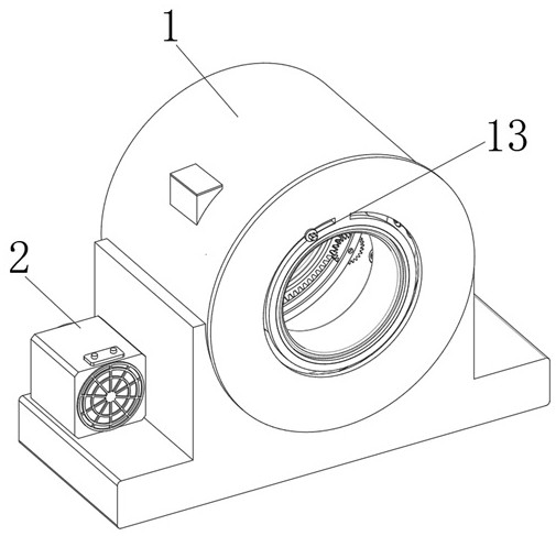 Portable wound debridement, disinfection and bandaging integrated device for general surgery department