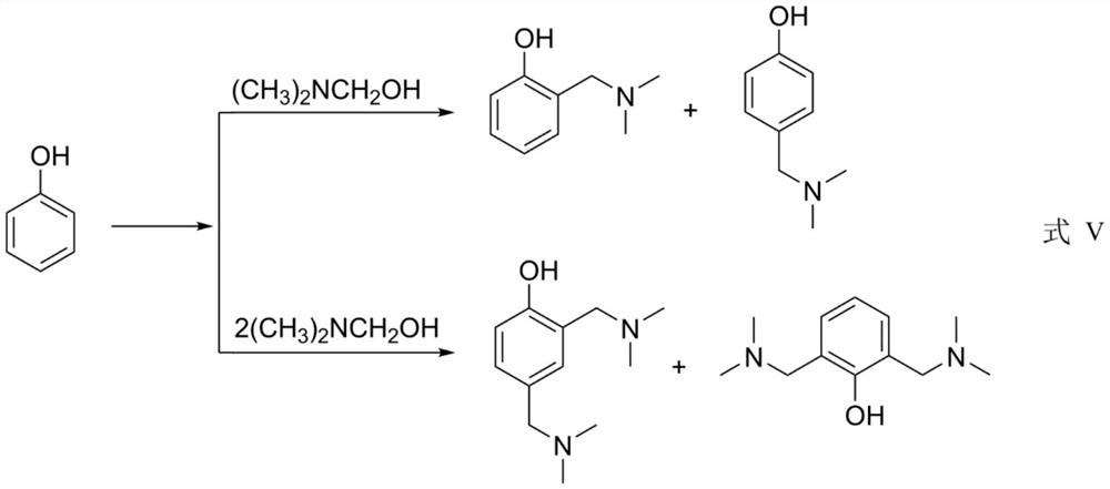 A kind of production method of 2,4,6-tris(dimethylaminomethyl)phenol