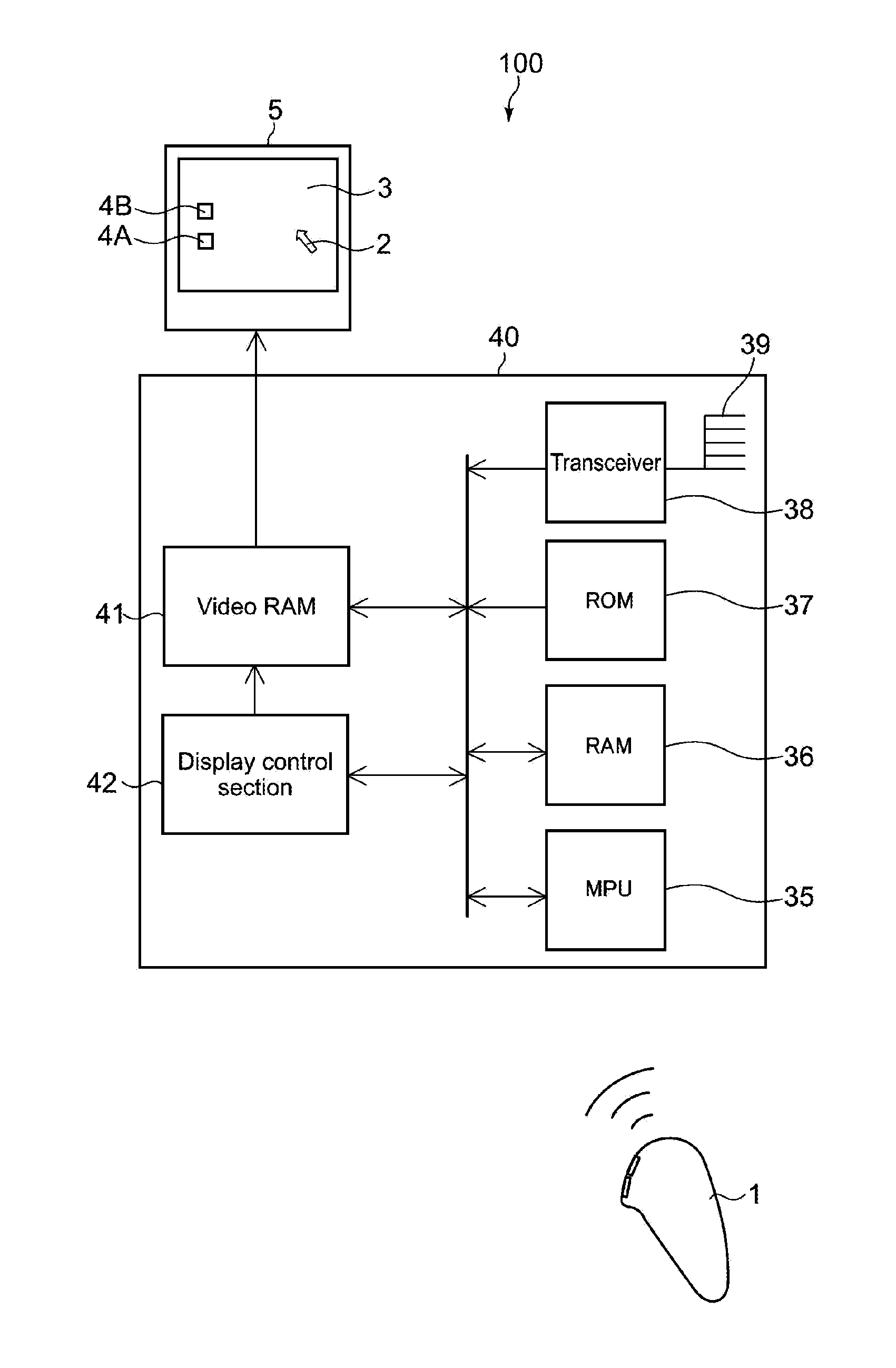 Input apparatus, control apparatus, and control method for input apparatus