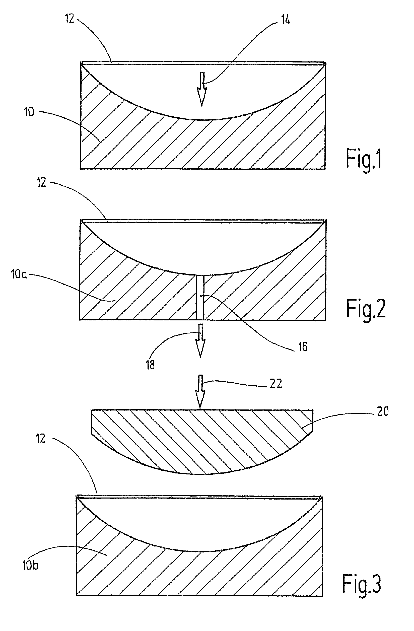 Method for bending and thermally prestressing radiation shielding glass