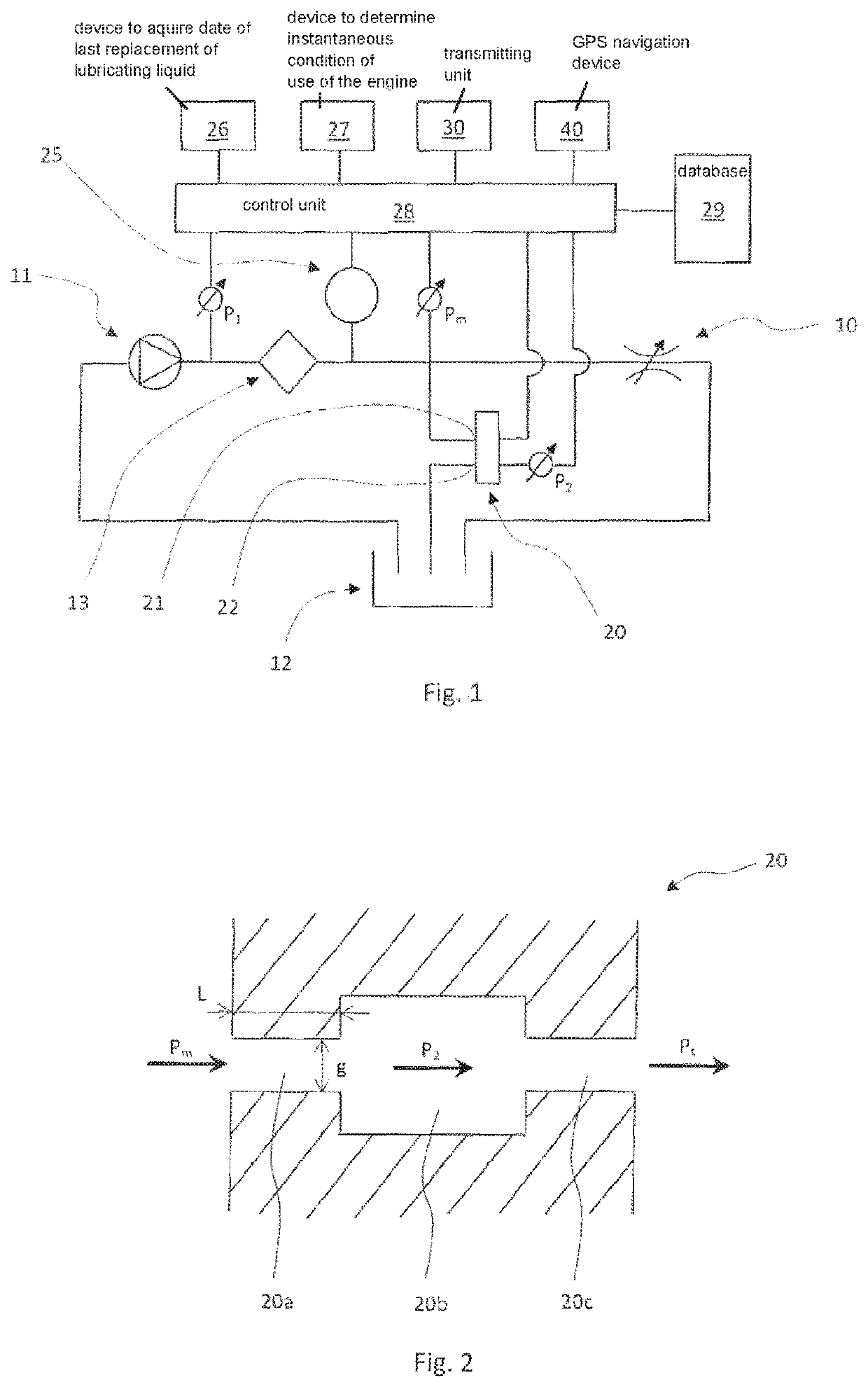 Diagnostic system for a lubrication circuit