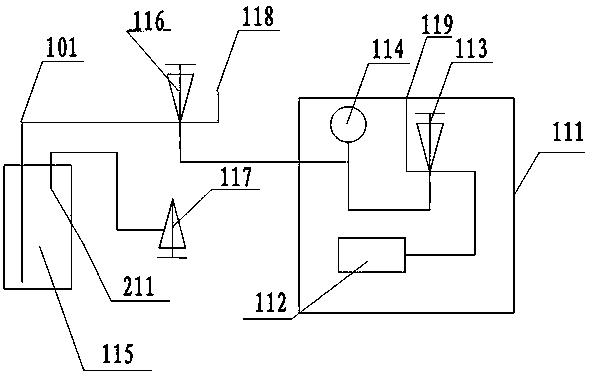 Instrument for detecting gastrointestinal tract malignant pathogenic bacteria by using respiration