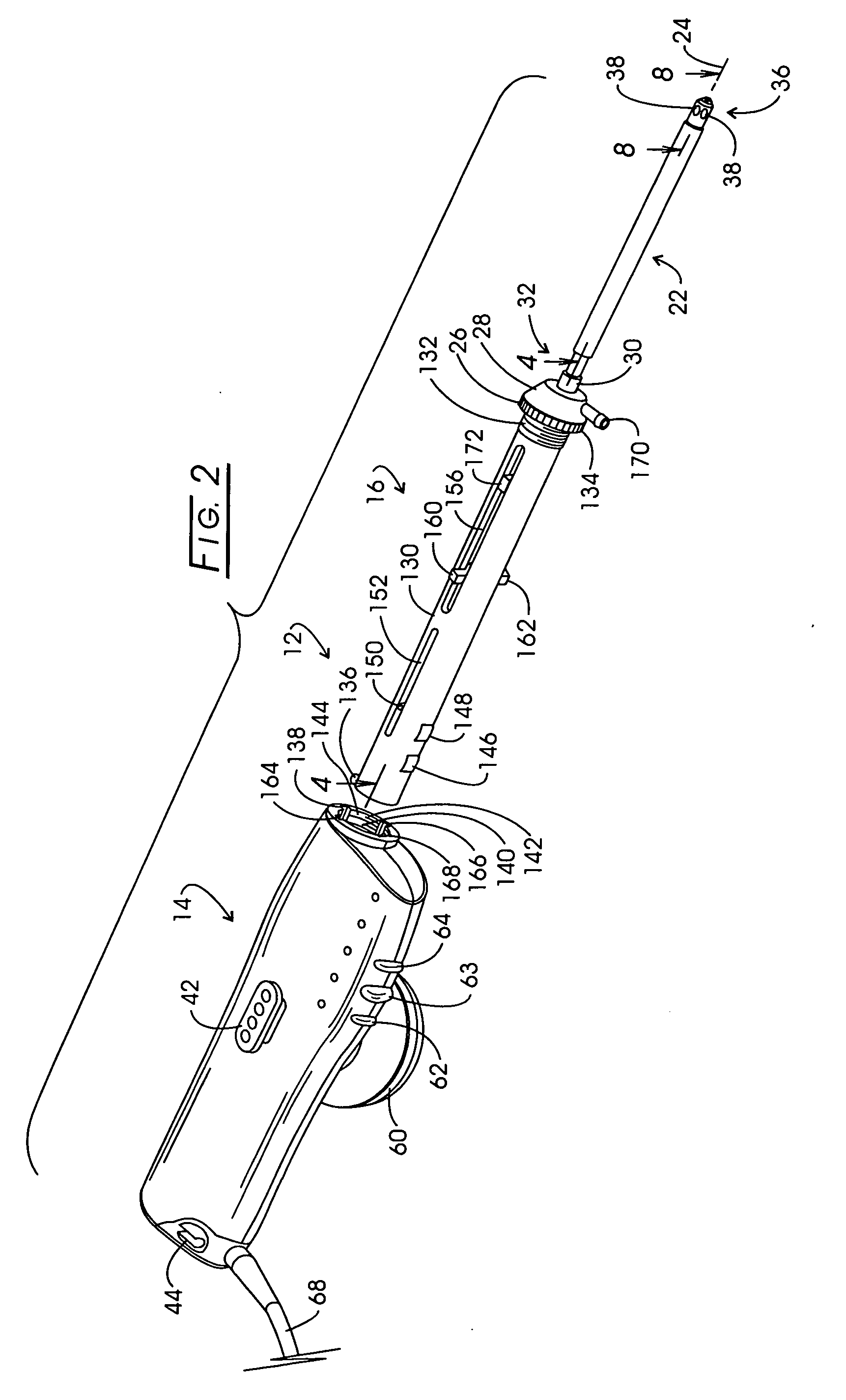 Electrical apparatus and system with improved tissue capture component