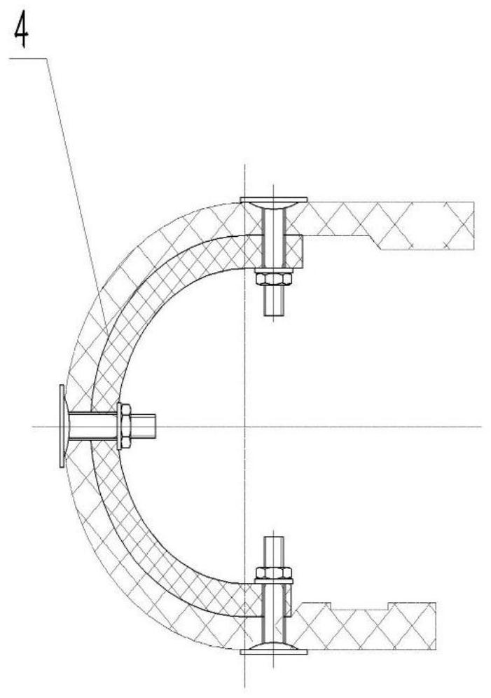 Sealing structure of rotary swing mechanism of vertical roller mill