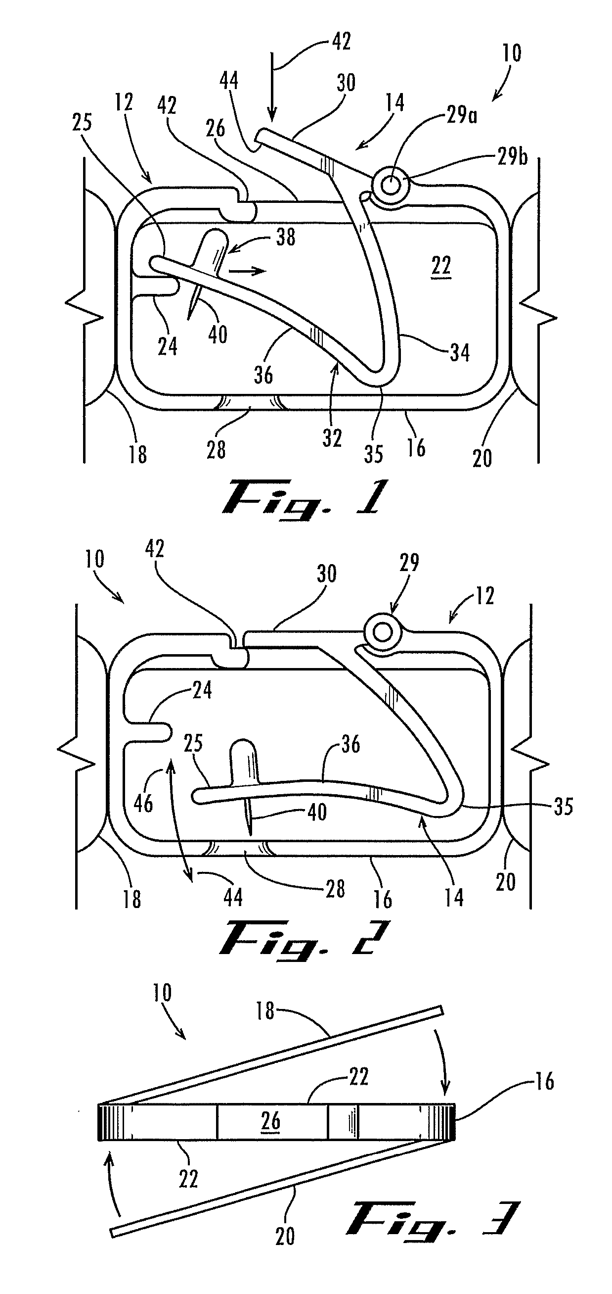 Low-Cost Lancing Device with Cantilevered Leaf Spring for Launch and Return