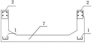 Device and method for permanently connecting and fixing arc plates