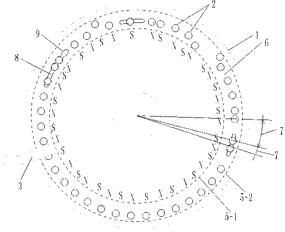 Booster bicycle provided with position rotary table type sensor provided with adjustable magnetic blocks