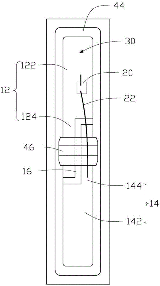 Packaging structure of light-emitting diode