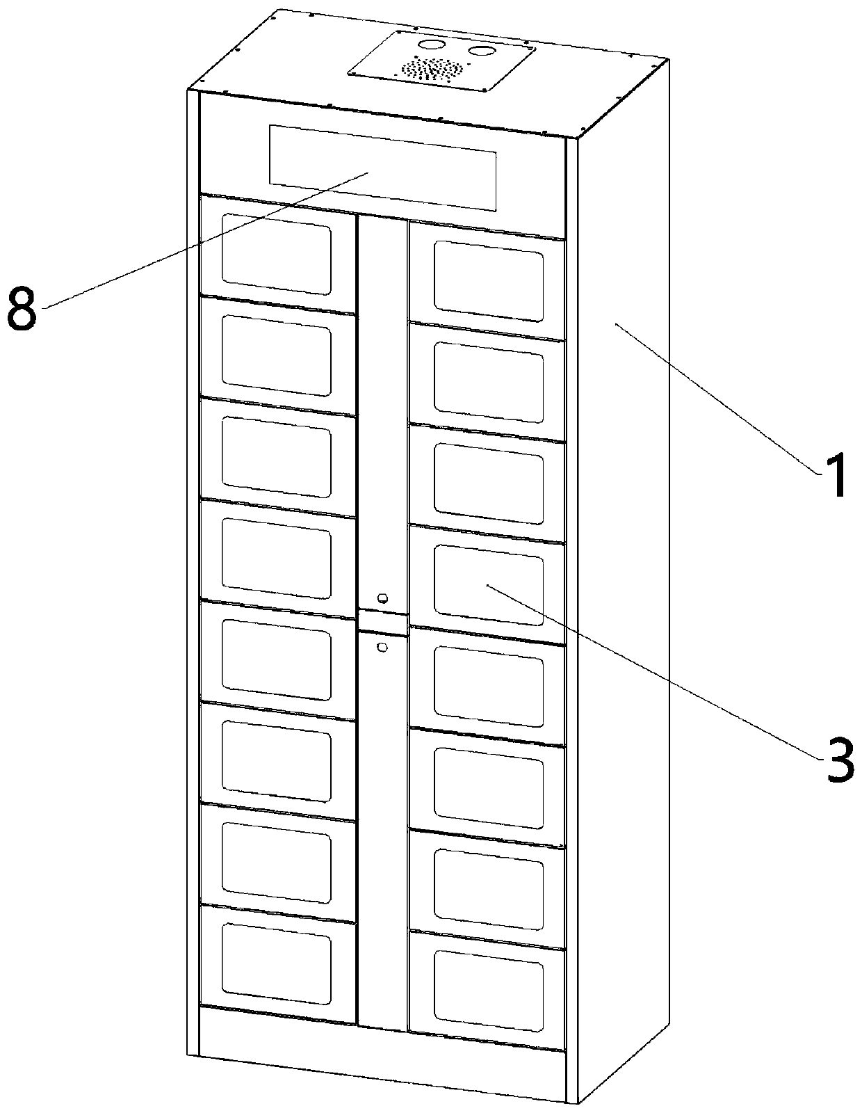 Heat insulation cabinet and temperature detection method thereof