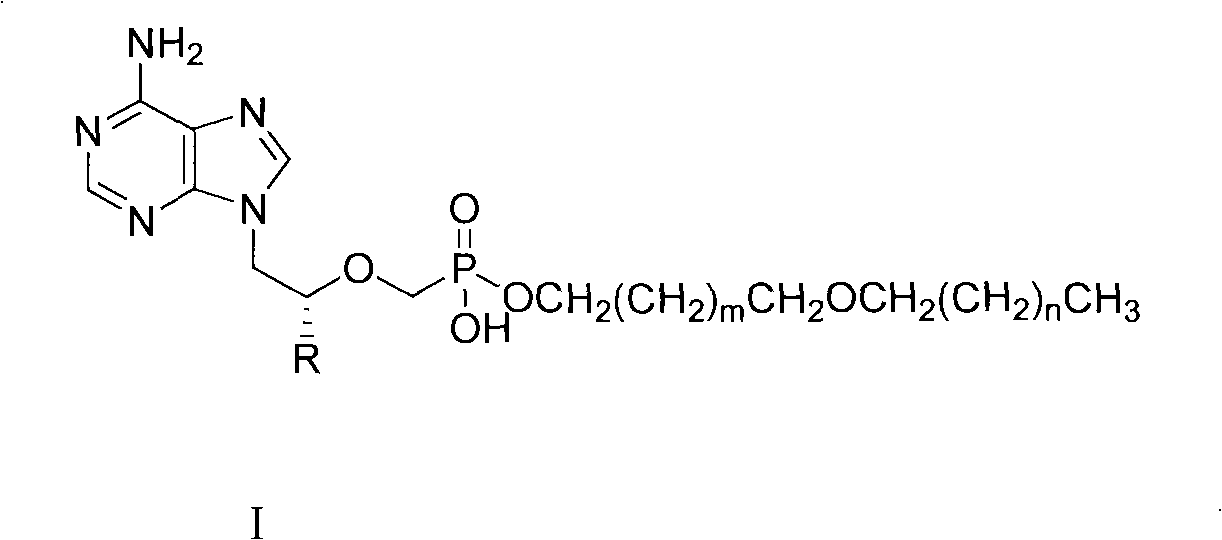 Preparation method of acyclic nucleoside antiviral drug phosphoric acid monoester compound