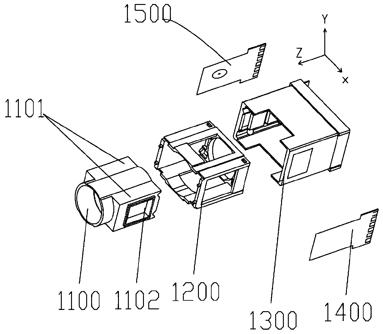 Periscope camera module