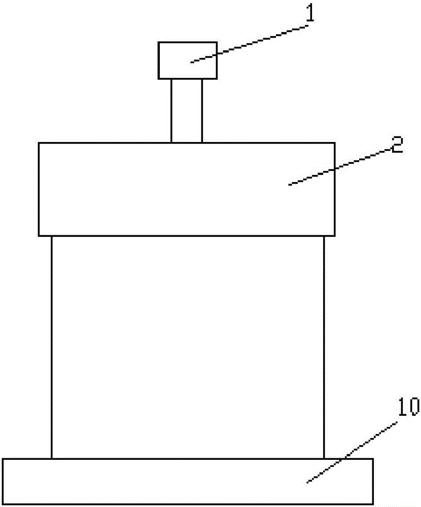 Resonance-peak-free hydraulic vibration isolator and vibration reducing module thereof