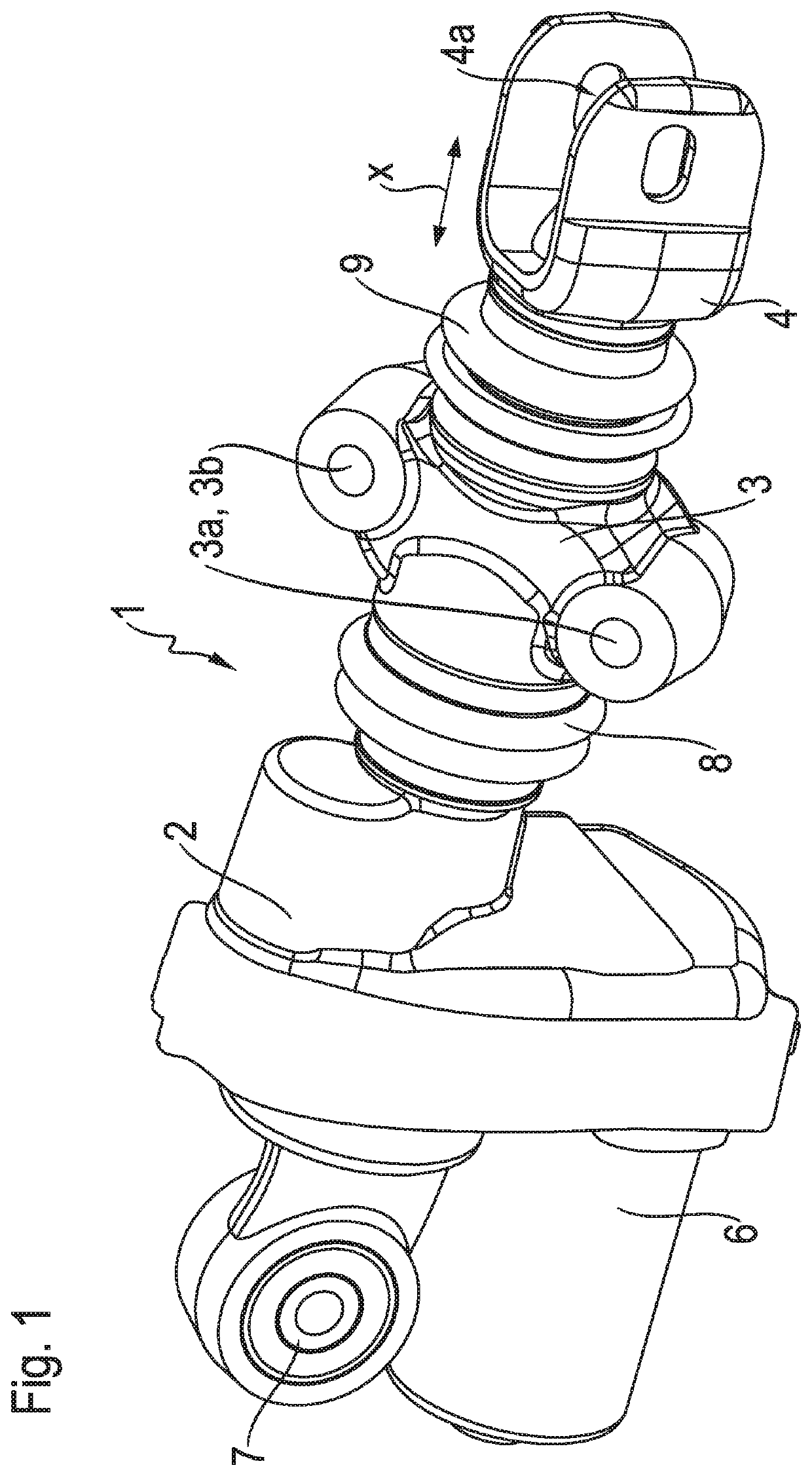 Adjusting device for a chassis of a motor vehicle and rear-axle steering system