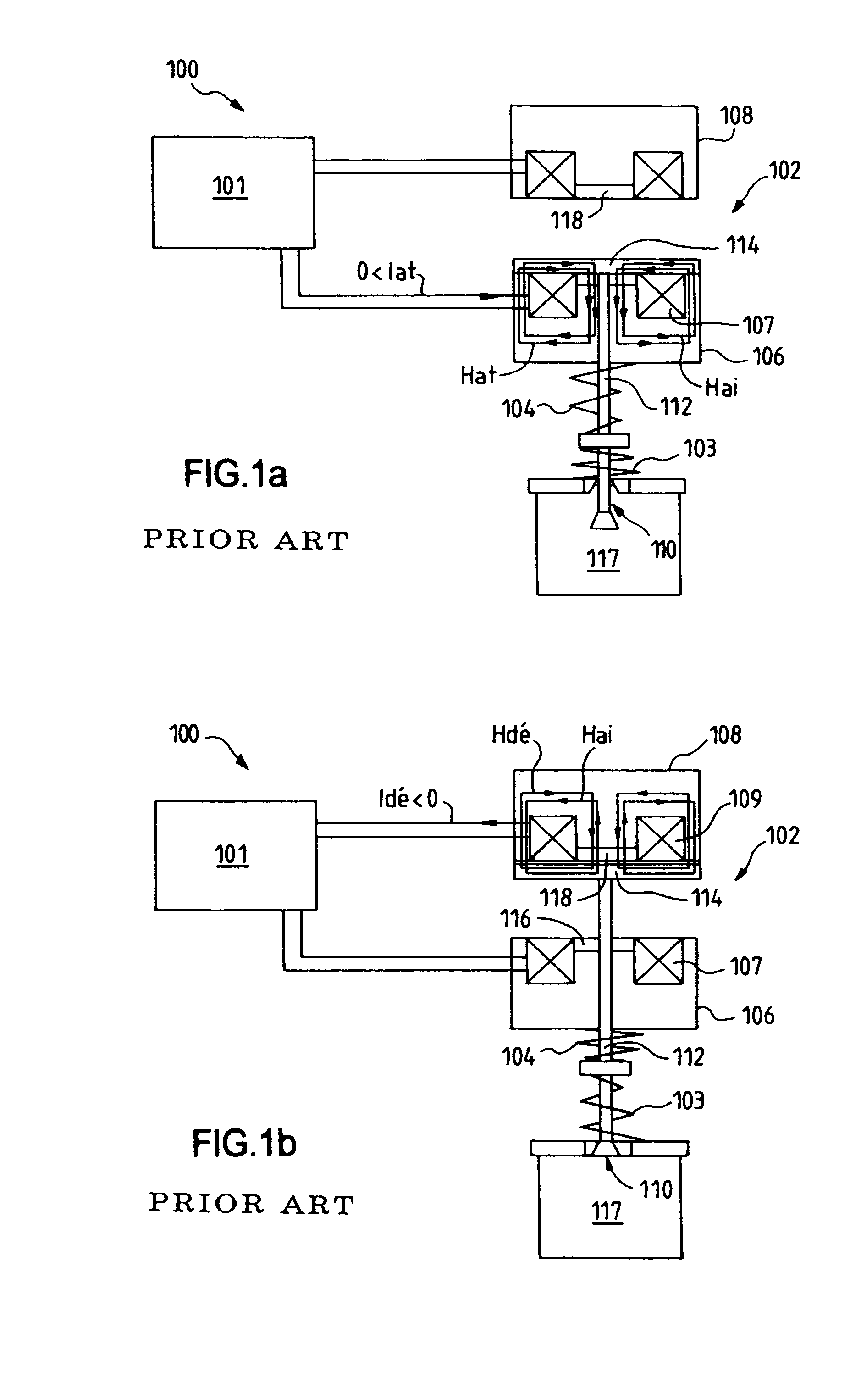 Valve control device for an internal combustion engine and internal combustion engine comprising such a device