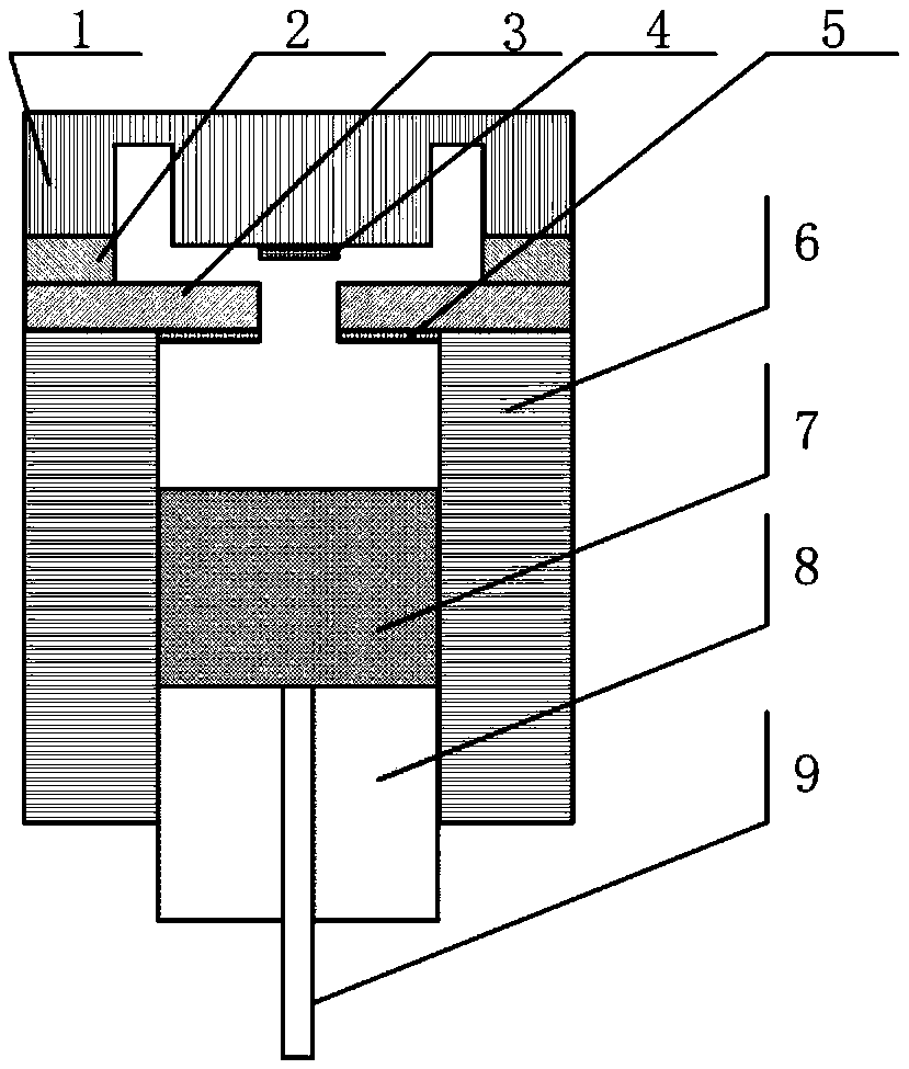 Common-path miniature fiber extrinsic Michelson acceleration sensor