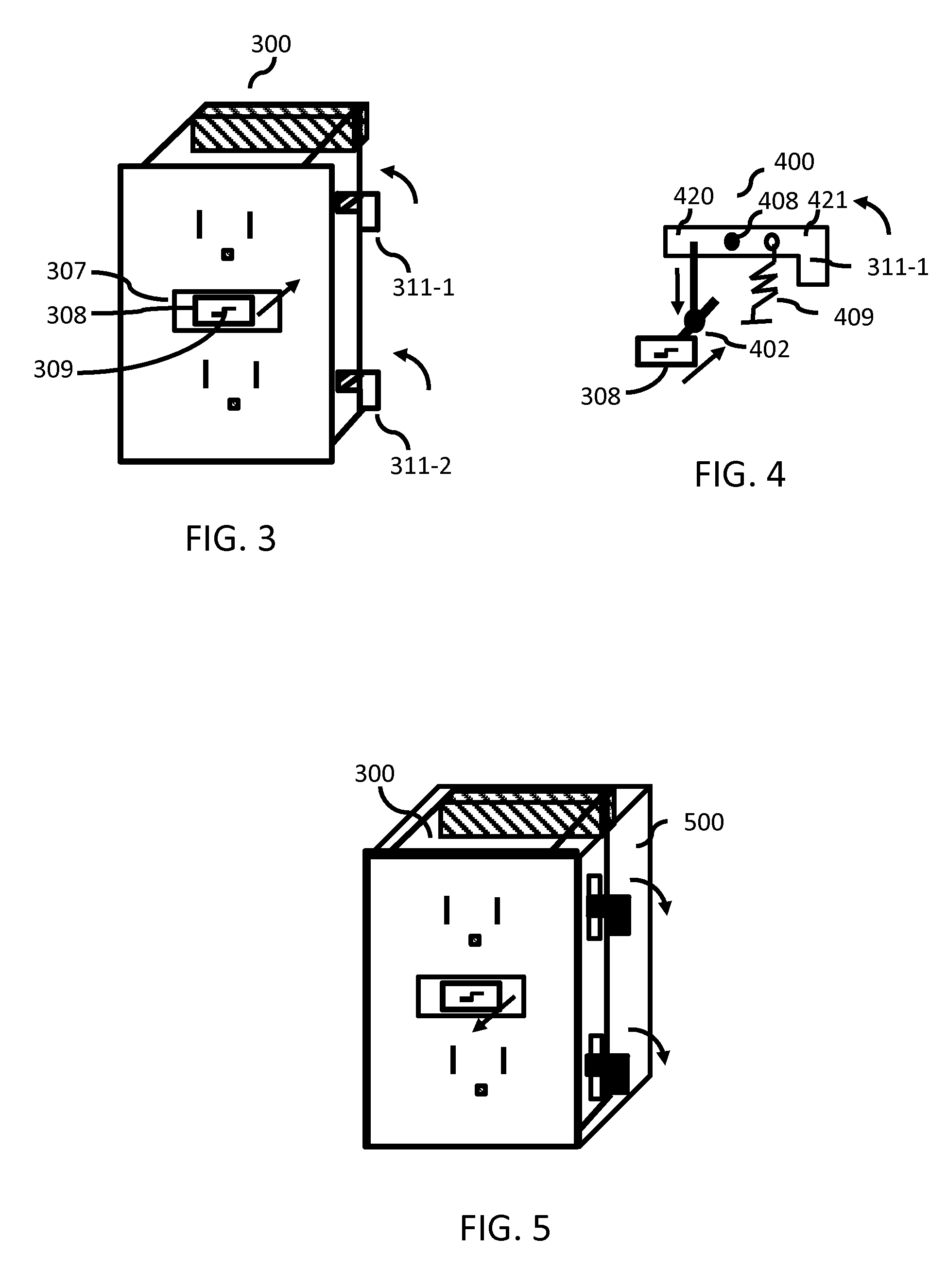 Method and apparatus for providing interchangeable modules such as a power outlet module