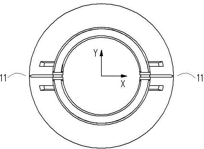 Processing method capable for reducing defective rate of deflecting magnetic core