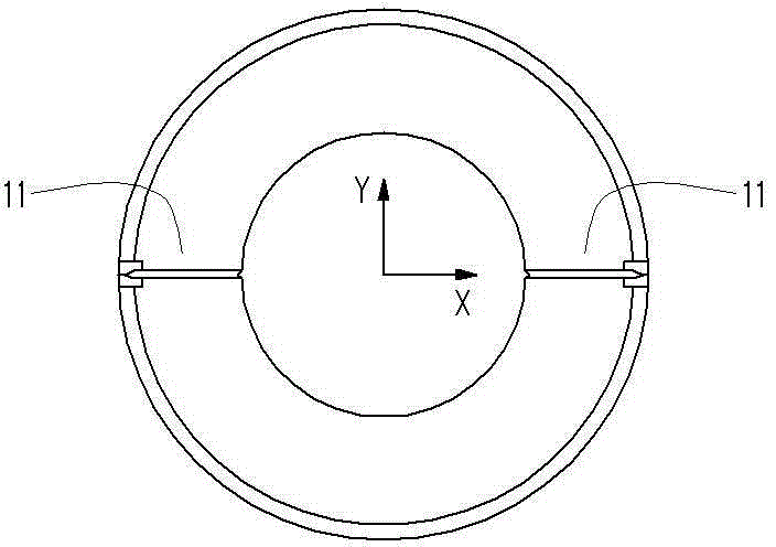 Processing method capable for reducing defective rate of deflecting magnetic core