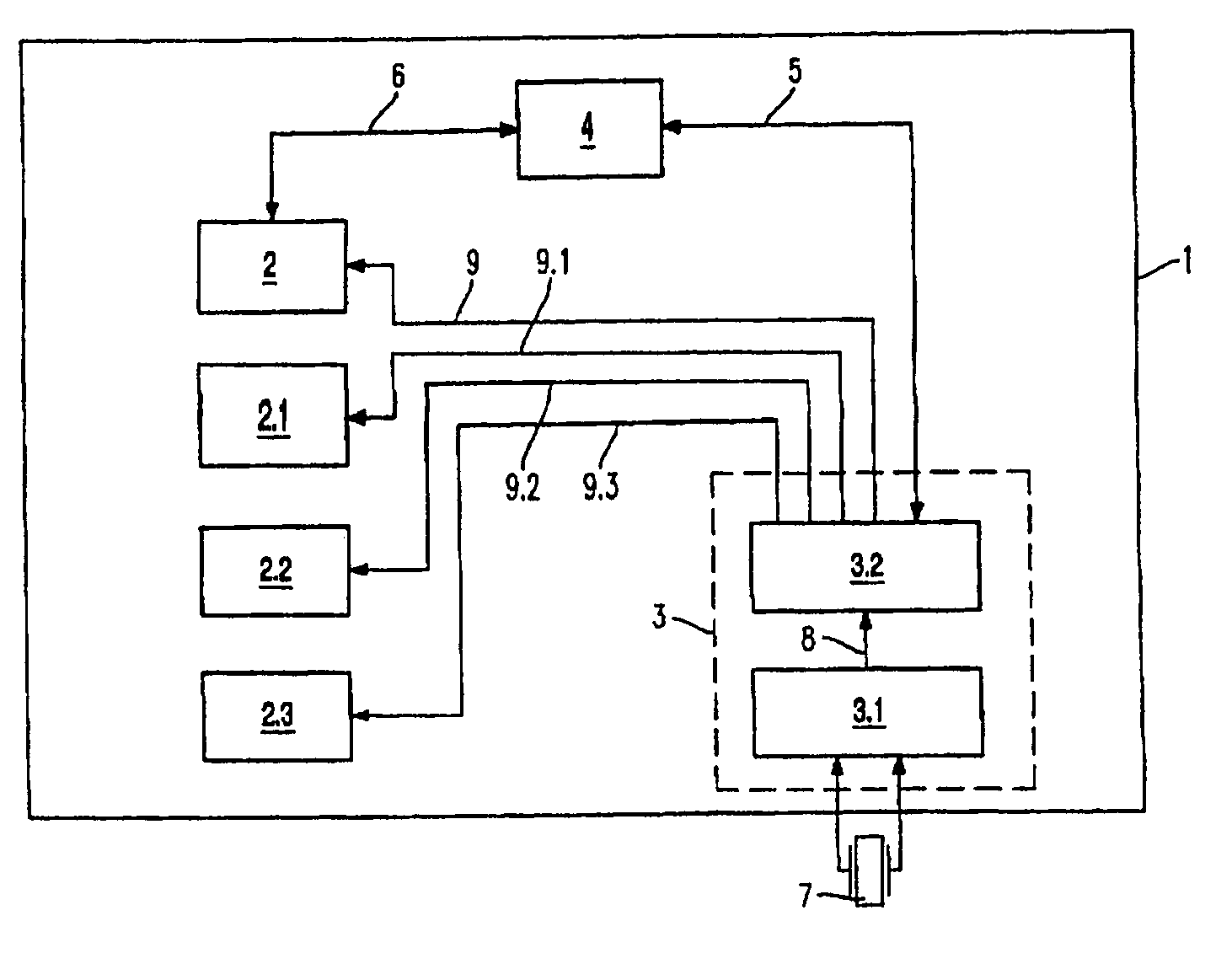 Method for avoiding transients during switching processes in integrated circuits, and an integrated circuit