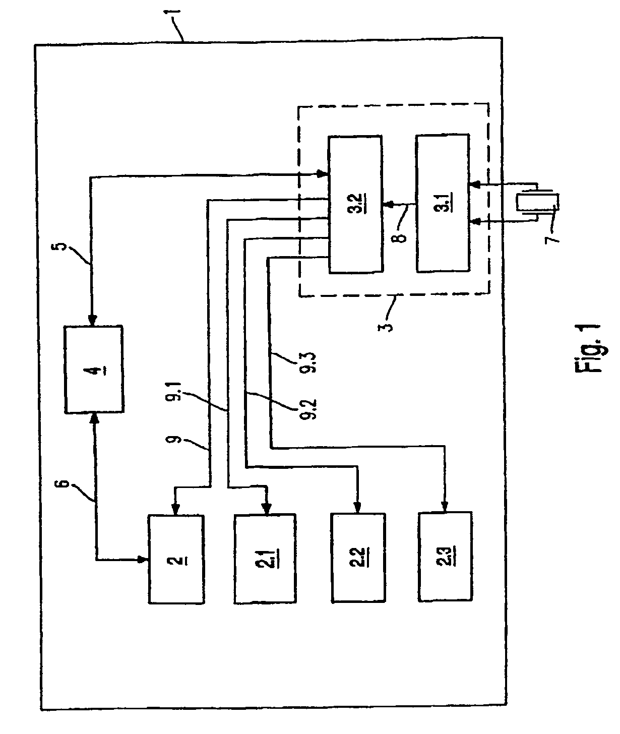 Method for avoiding transients during switching processes in integrated circuits, and an integrated circuit