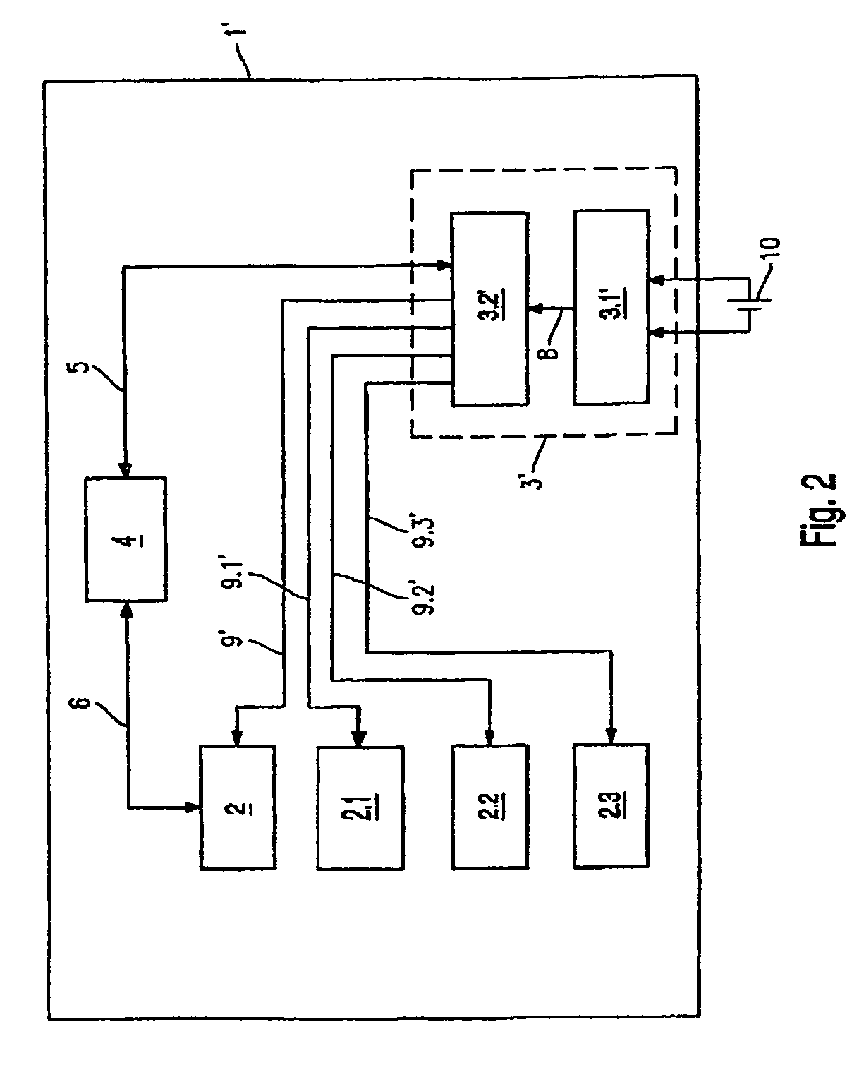 Method for avoiding transients during switching processes in integrated circuits, and an integrated circuit