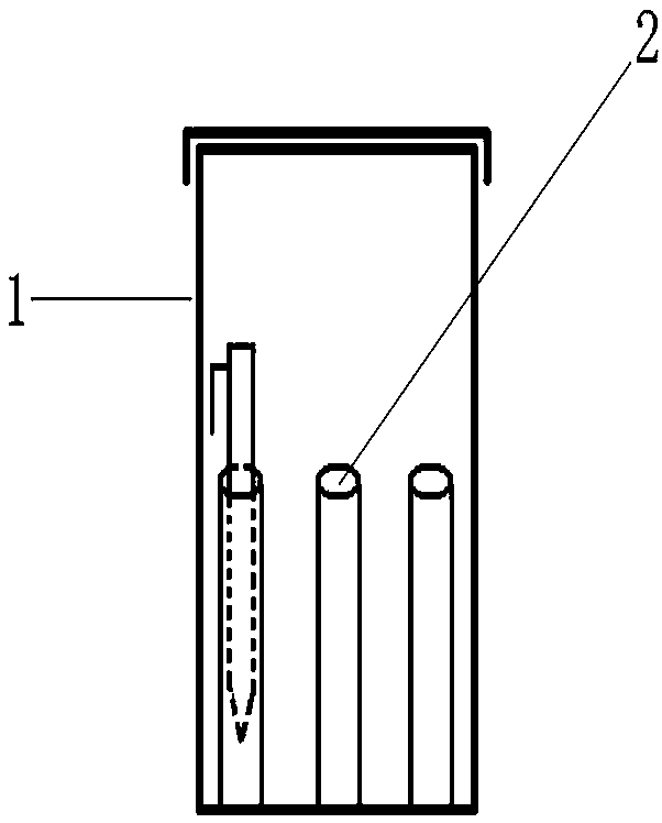 Chinese writing brush placing type cup