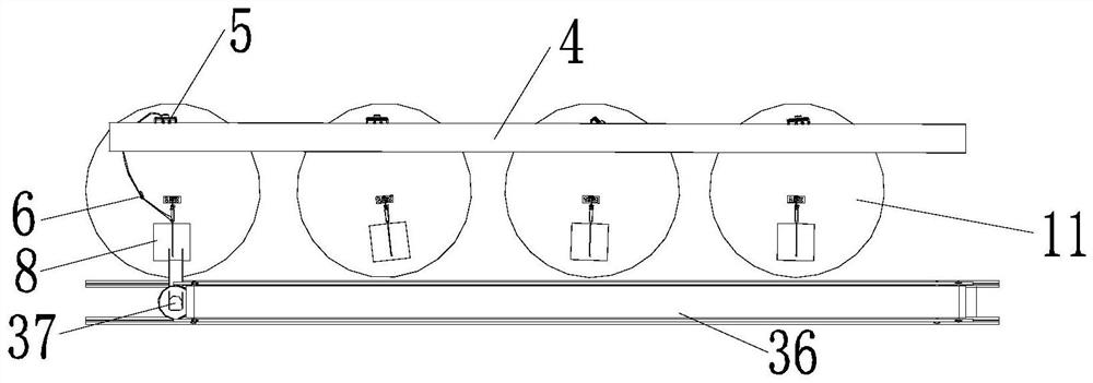 Ceramic raw material storage numerical control intelligent control device and method