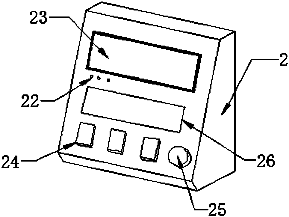 Printing and stripping compound device for glue face of presswork