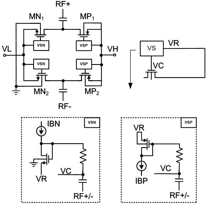 Static threshold eliminating and dynamic threshold eliminating combined type voltage-doubler rectifier